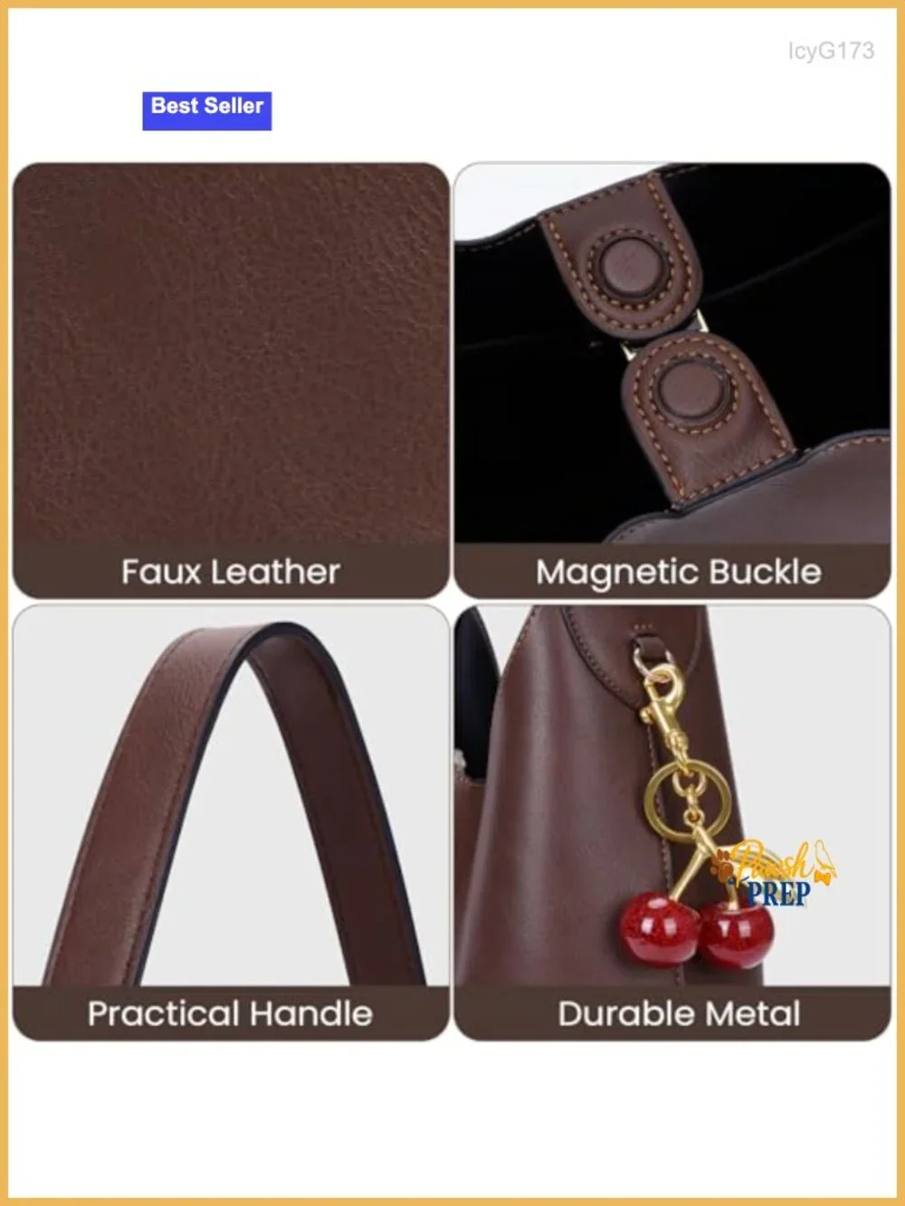 Faux Suede Hobo Bag Vegan Leather Shoulder Tote Women Medium Slouchy Handbag